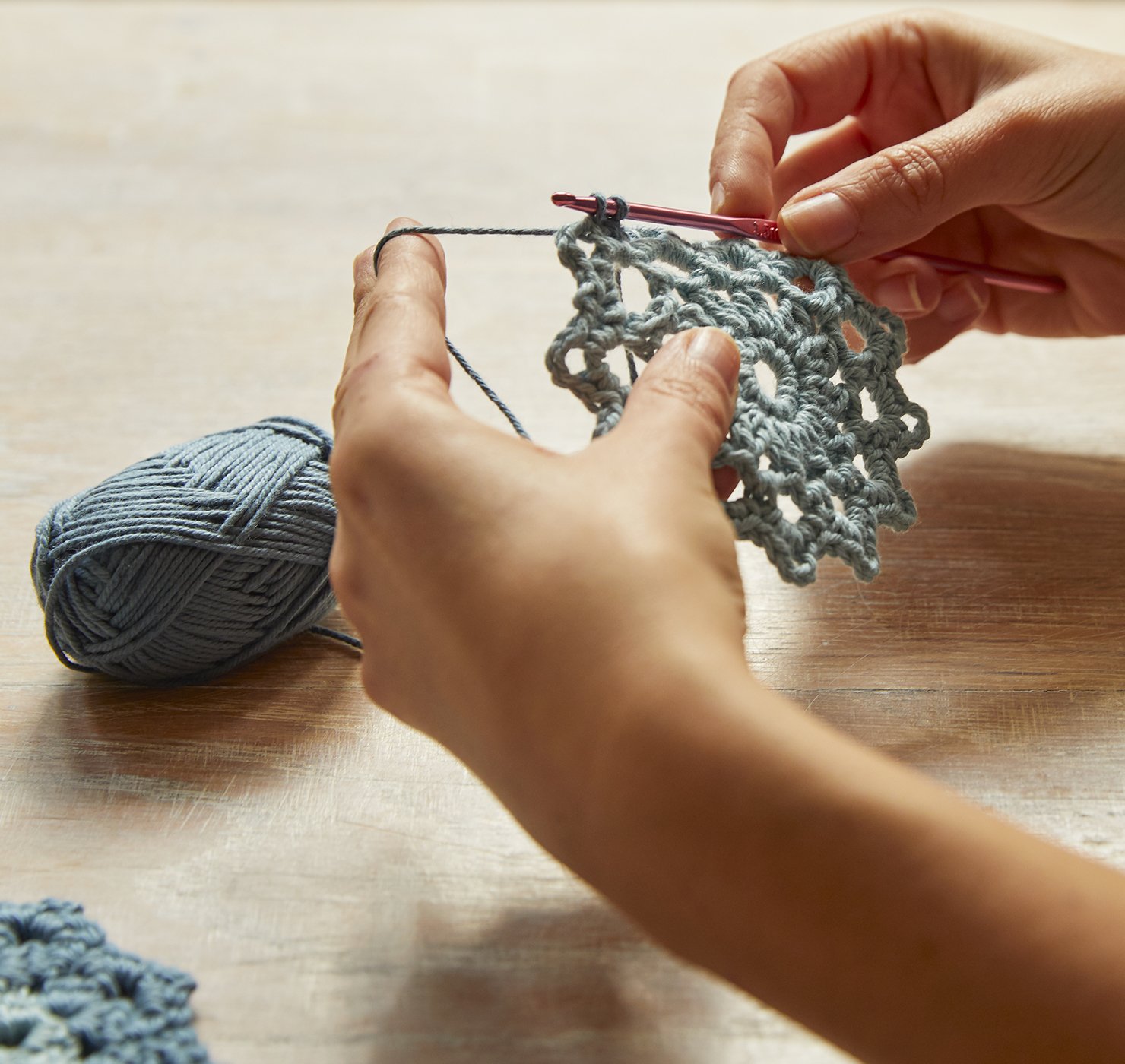 The Mandala Coasters Crochet Kit