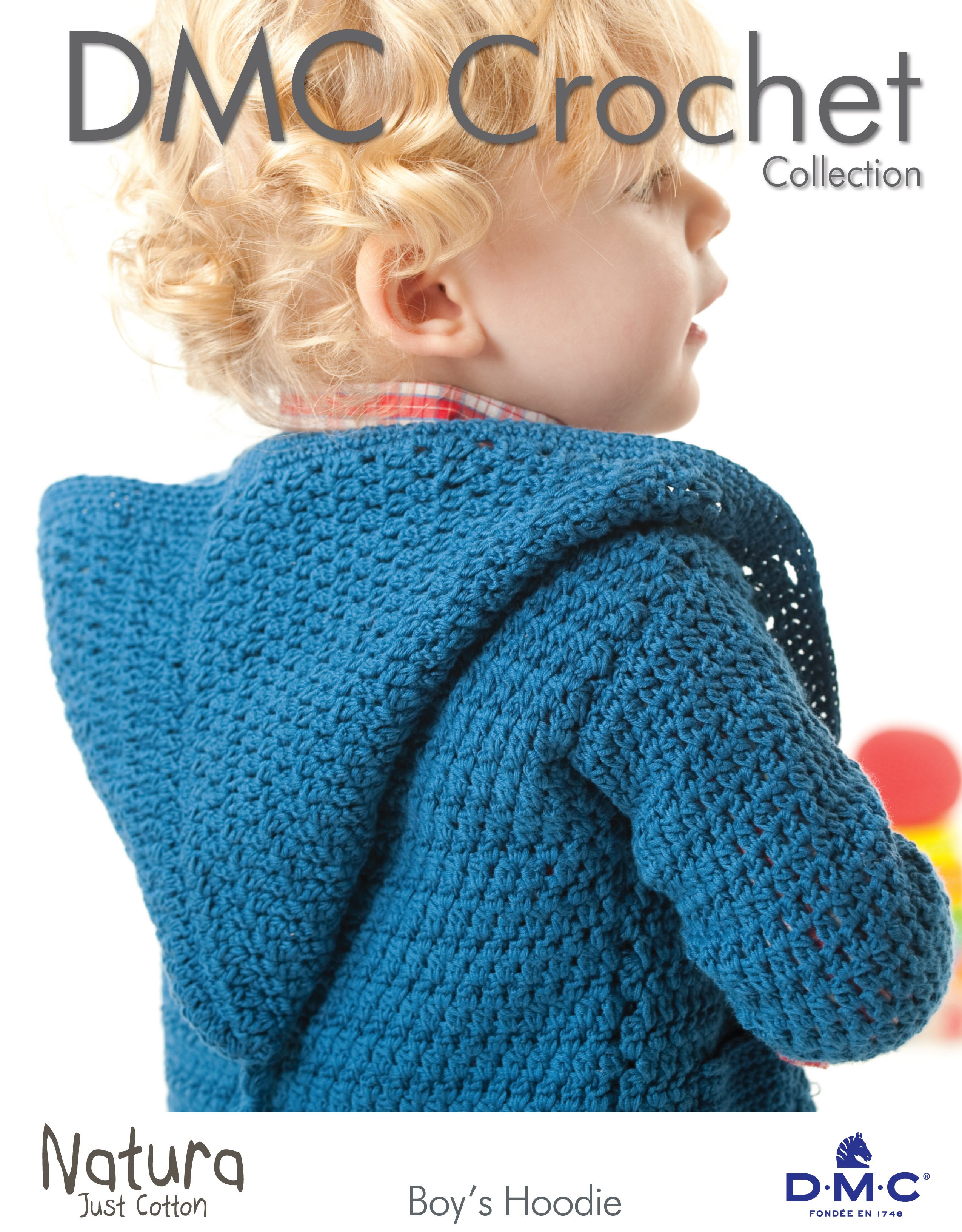 CHILD'S Nautical Cotton Sweater/Crochet Pattern INSTRUCTIONS ONLY 