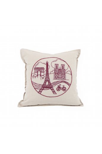 PARIS CITYSCAPE PILLOW COVER