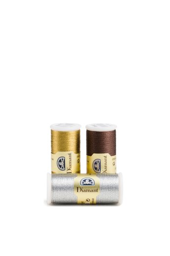 Diamant™ Metallic Hand Embroidery Thread - 12 Colors Available