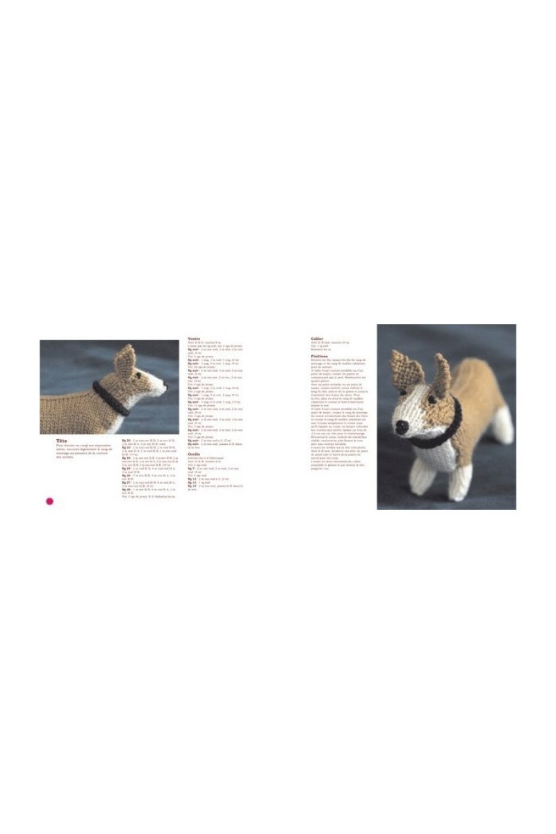 ニットでつくる犬 洋書 Foreign Language Books Dmc