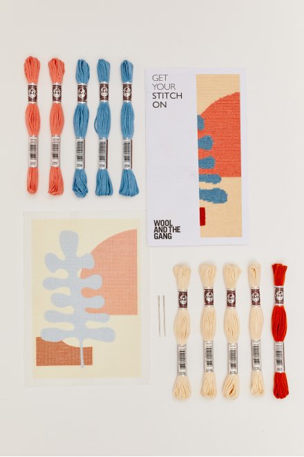 Fika Needlepoint kit