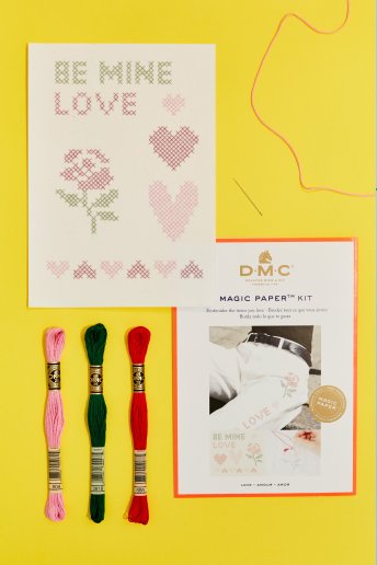 Love Collection Cross Stitch Magic Paper Kit