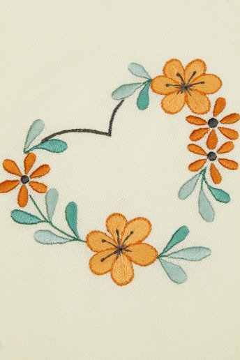 Floral Heart - Embroidery Pattern