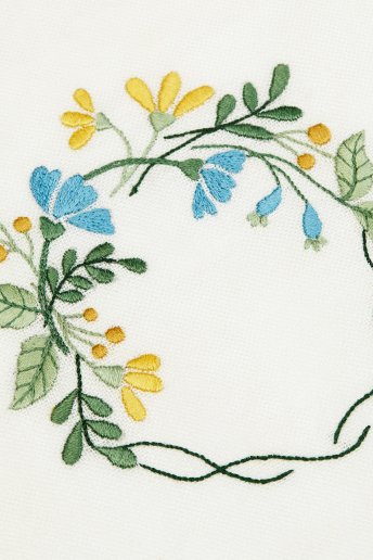 Wreath - Embroidery Pattern