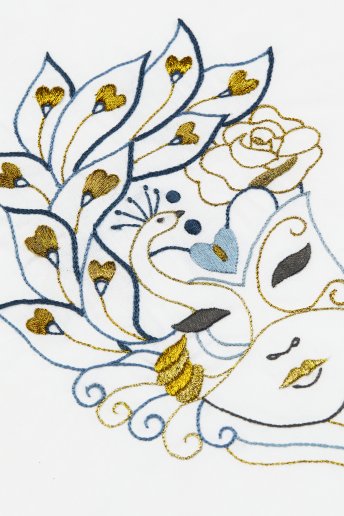 Mask - Embroidery Pattern