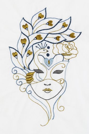 Mask - Embroidery Pattern