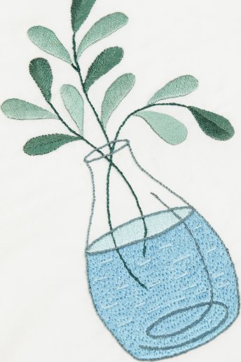 Vase - Stickmotiv