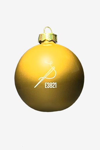 Christmas Ornament - Gold 