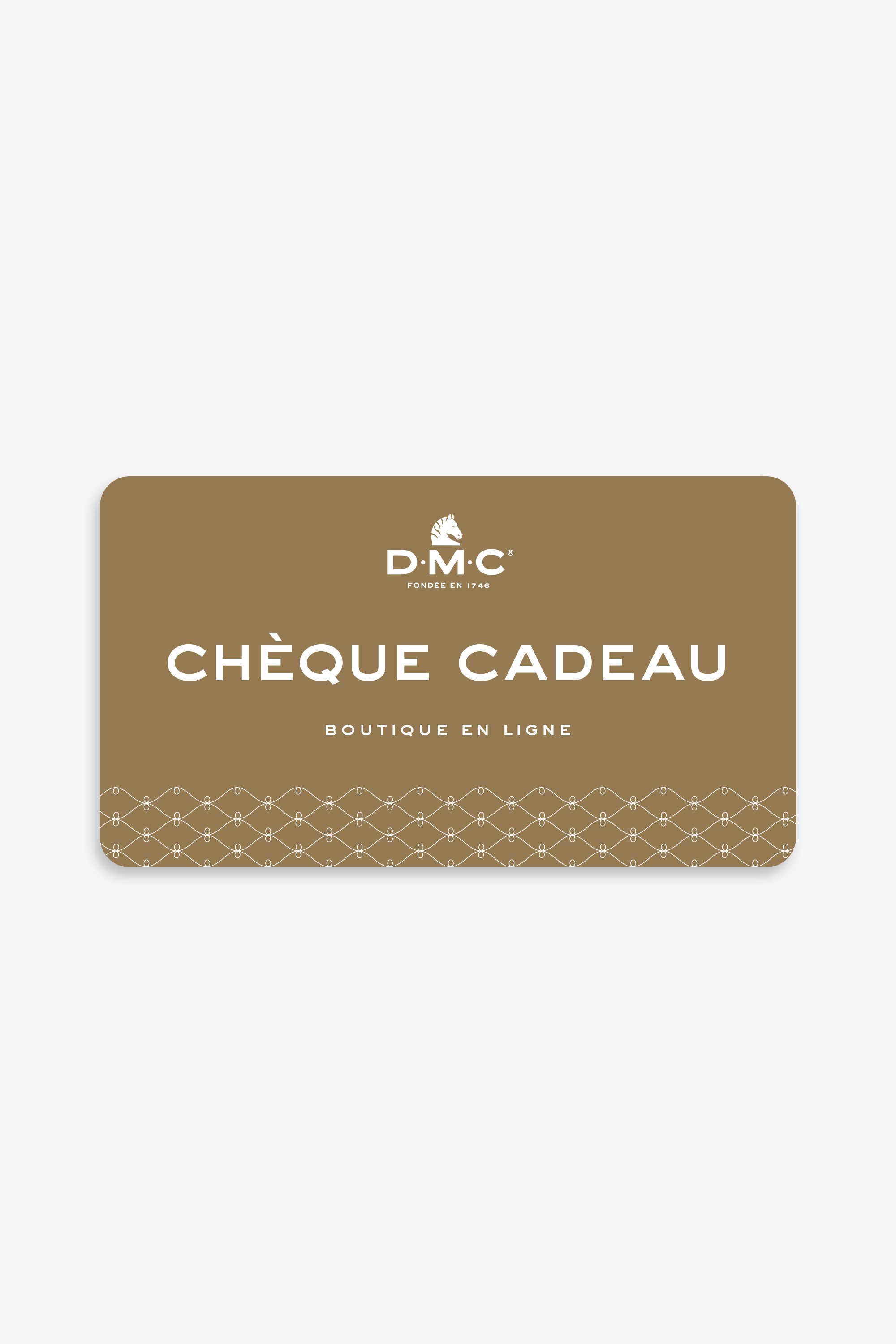 Cheque Cadeau Valeur De Pour Les Creatifs Dmc