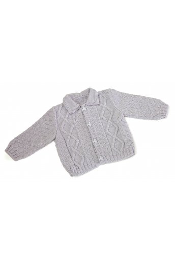 Modèle laine baby veste