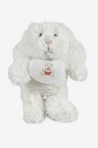 Rabbit soft toy to embroider