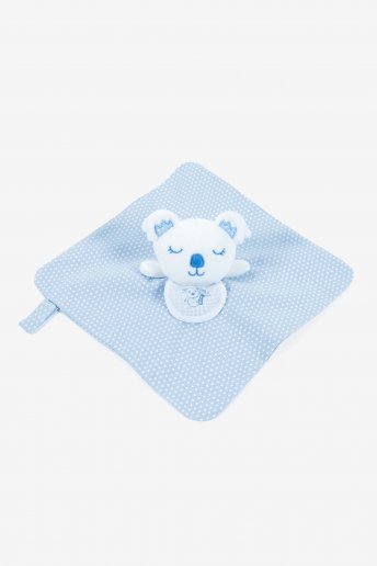 Stitchable Blue Koala Cuddly Blanket