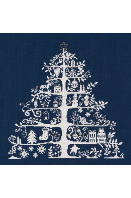 クリスマスキット（ツリー・紺）