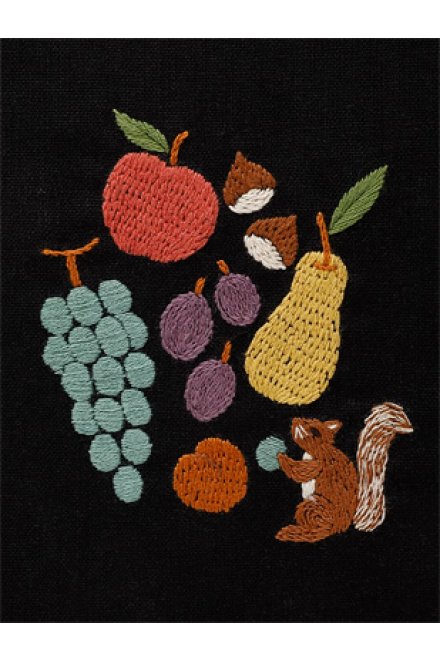 〈自然の恵み〉マカベアリス刺繍キット