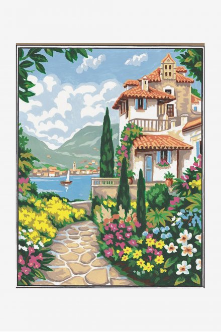 Antique Canvas - The Floral Villa
