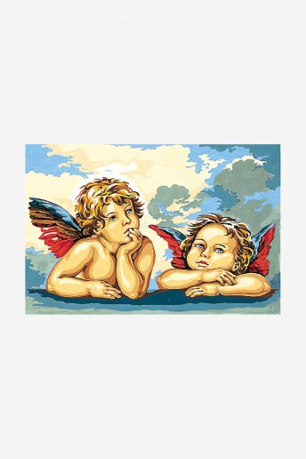 Antique Canvas - Angels
