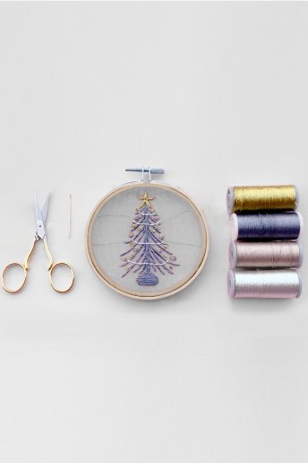 Árbol de Navidad inspirado por Kristen Gula