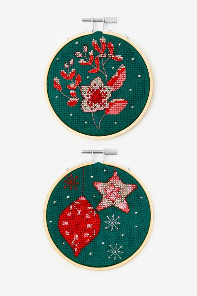 Aguja mágica Kit Punto De Cruz-Vela de Navidad