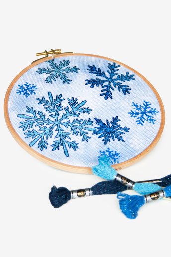 Christmas Snowflakes Cross Stitch Bundle