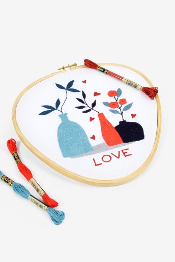 Kit ricamo - Love