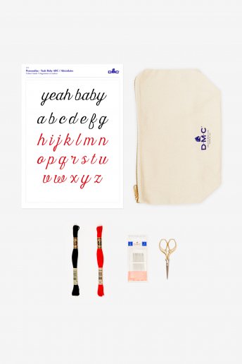 Alphabet Pouch Bag Kit