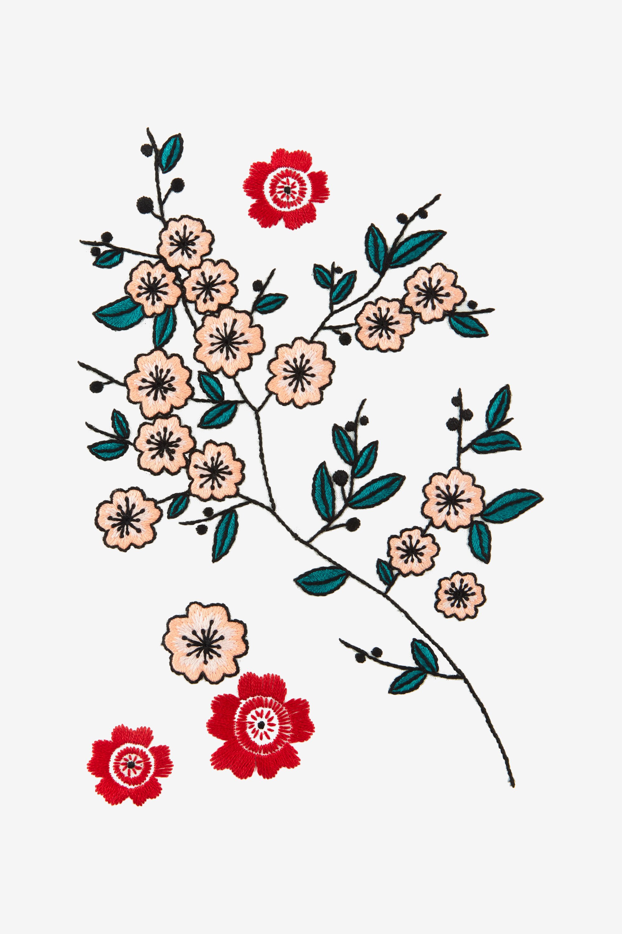 Cherry Blossom Pattern Free Embroidery Patterns Dmc