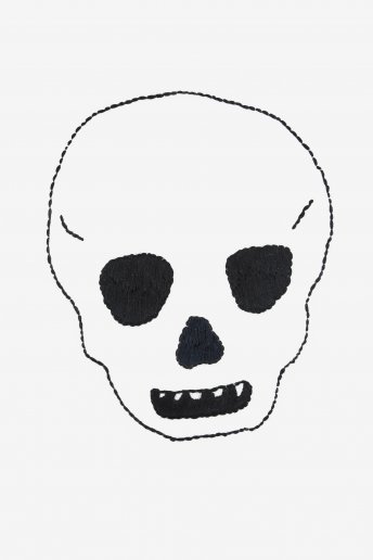 Skull Doodle - pattern