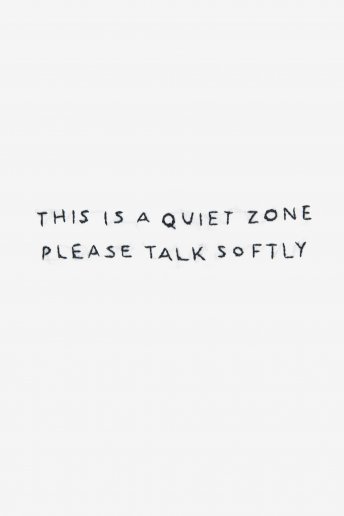 This is a Quiet Zone - pattern
