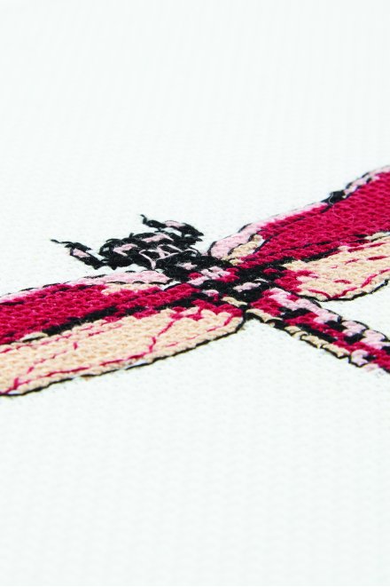 Dragonfly diana - Diagramme point de croix