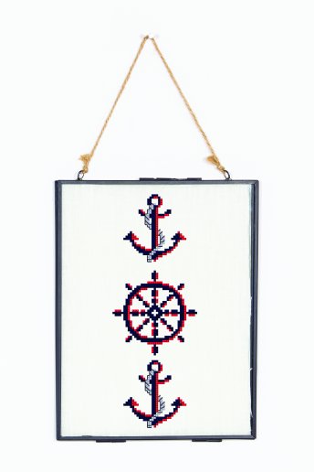 Nautical ancre nautique - Diagramme point de croix
