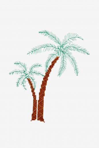 Palms - pattern