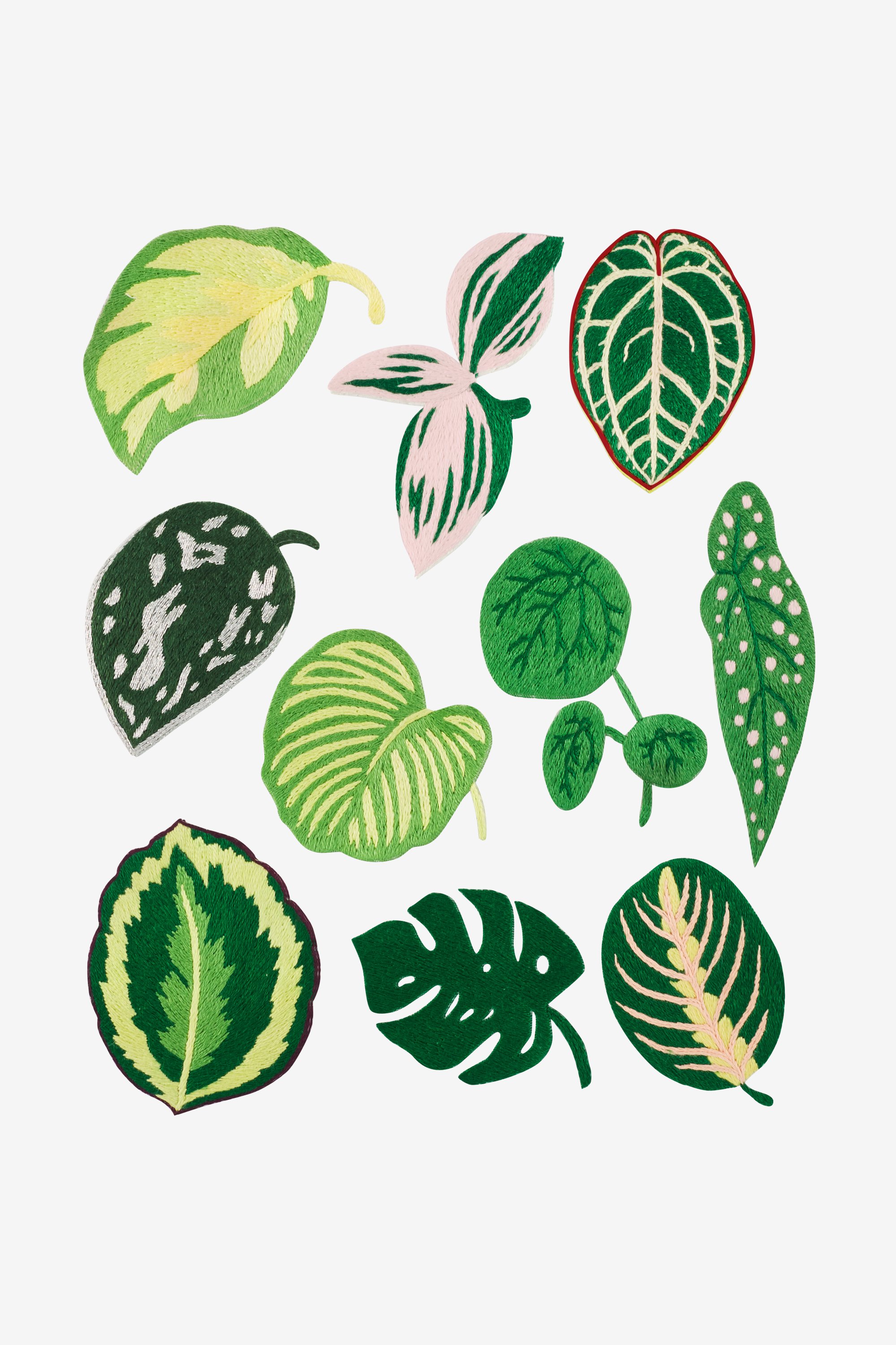 leaf cuttings pattern free embroidery patterns dmc