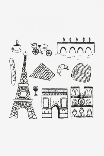 Paris - pattern