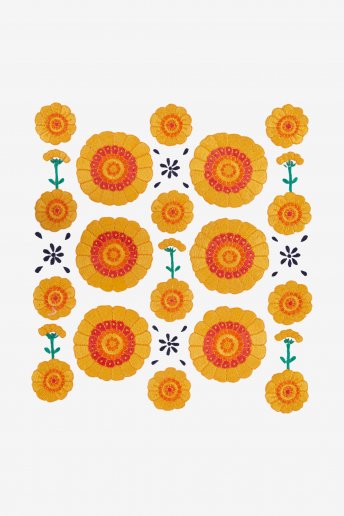 Marigold Print  - pattern
