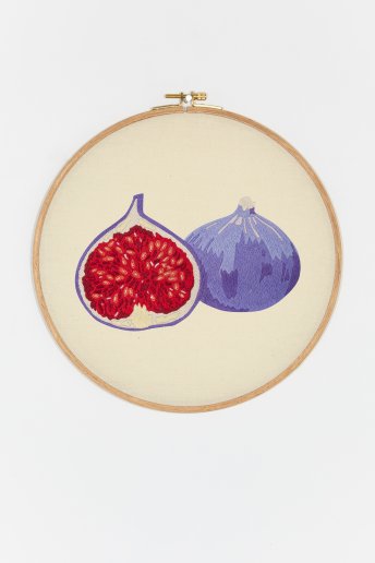 Figues - motif broderie