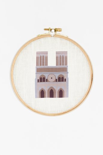 Notre Dame - Schema punto croce