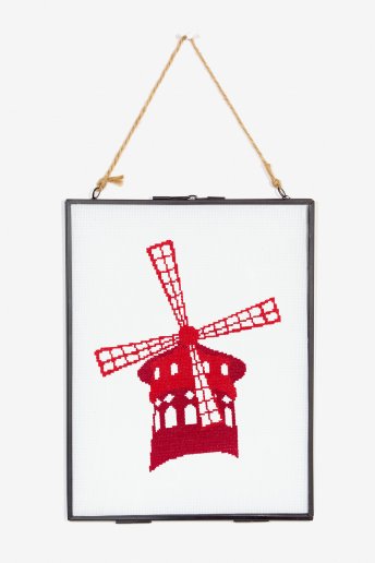 Moulin rouge - Diagramme point de croix
