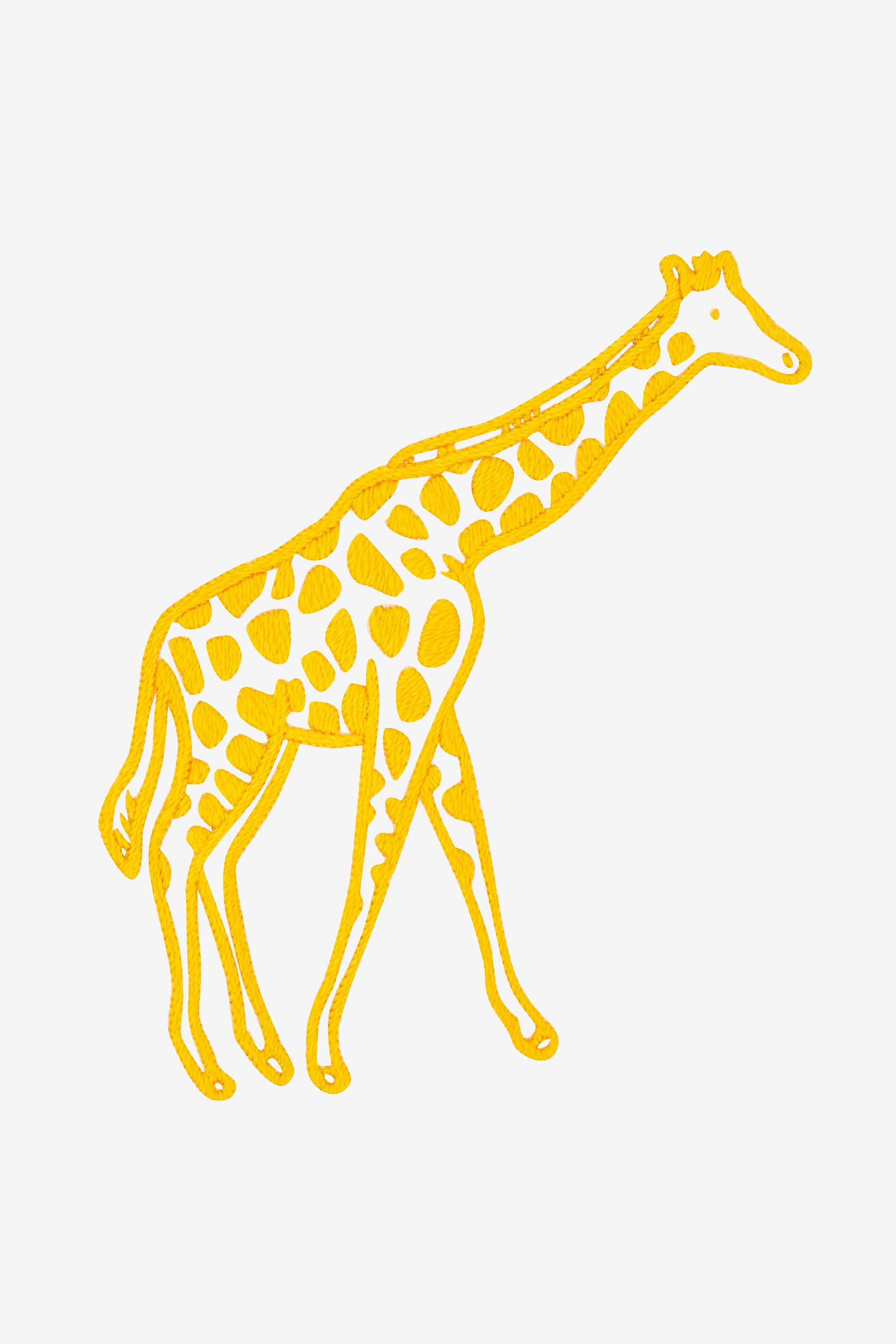 Giraffe Pattern Free Embroidery Patterns Dmc