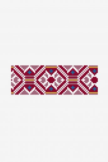 Antique Romanian Banner - pattern