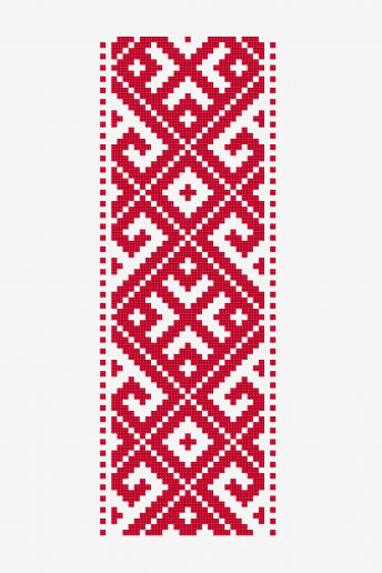 Geometric Romanian Banner - pattern