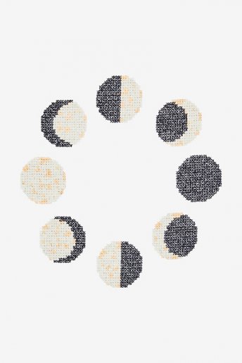 Moon Stages - pattern