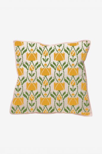 French Yellow Roses - pattern