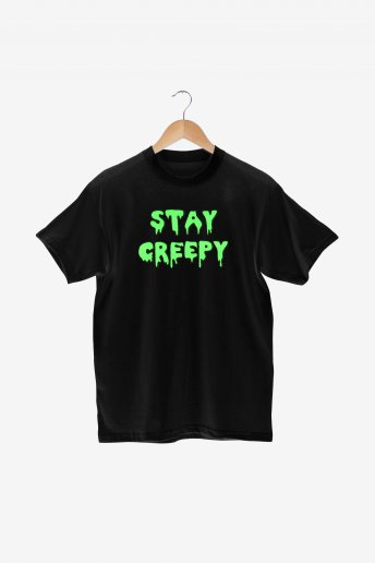 Stay Creepy  - Diagrama de bordado