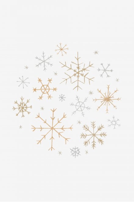 Snowflakes - pattern
