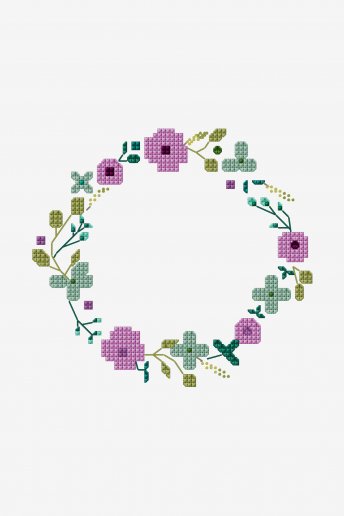 Spring Wreath By Victoria Marcasciano - pattern