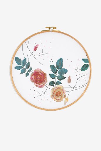 Spring Roses By Dana Batho  - pattern