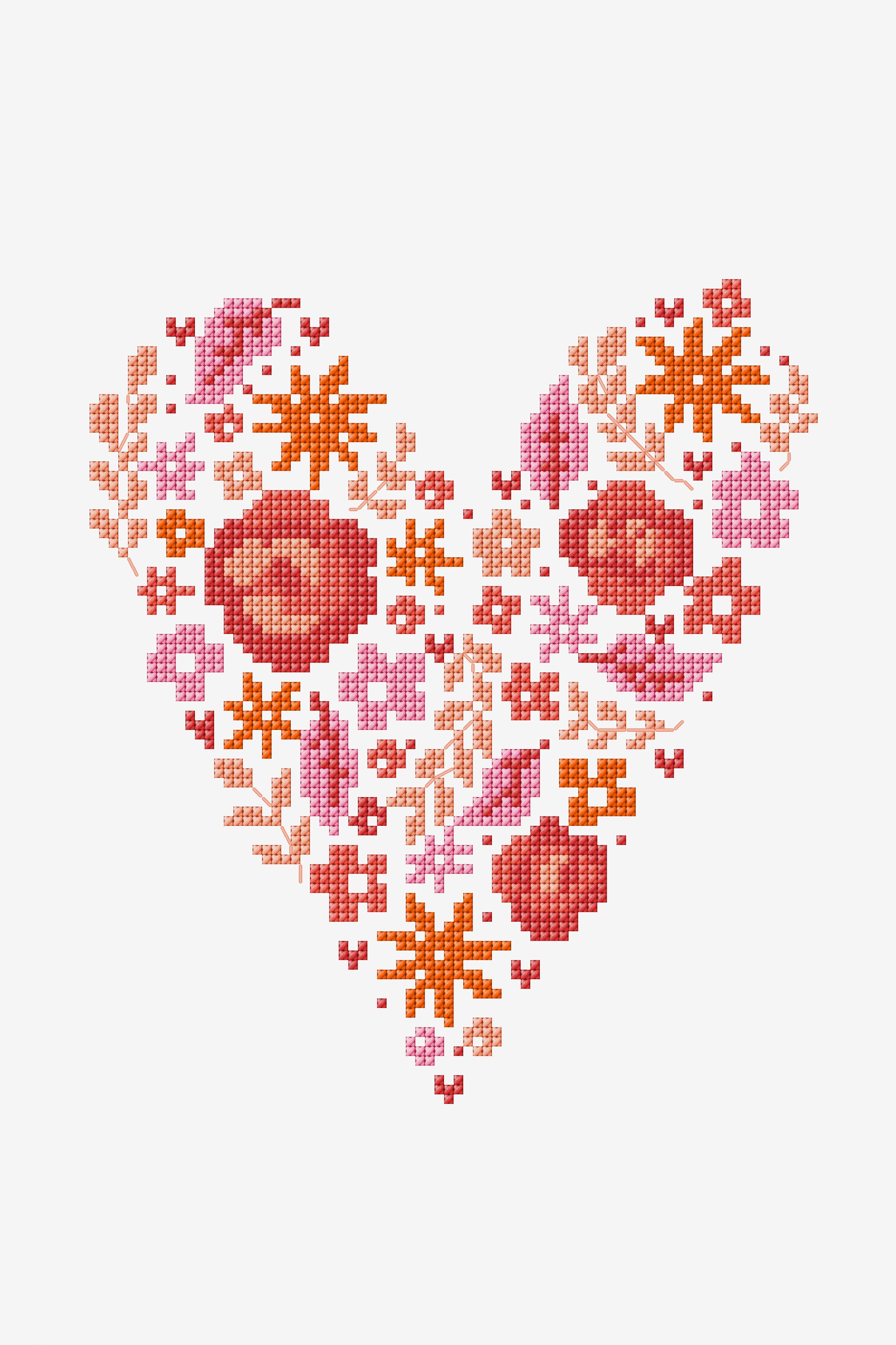 Paper Heart Confetti 100 count