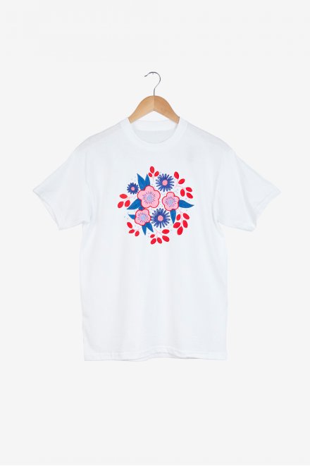 Leuchtender Strauß - STICKMOTIV