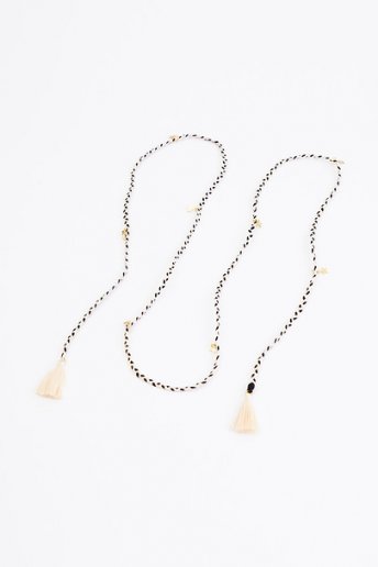 Braided Necklace with Stars - pattern